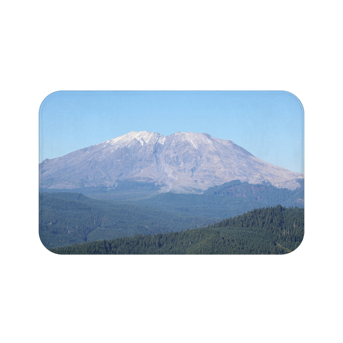 Scenic Mount St Helens in Clear Blue Sky Poster