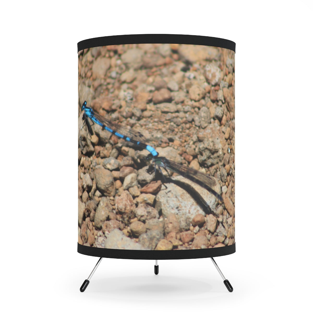 Beautiful Nature Inspired Blue Dragonfly Lamp product
