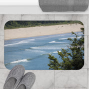 Scenic Beach View Bath Mat Product