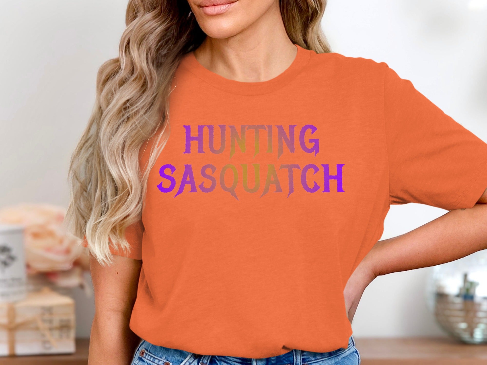 Hunting Sasquatch Graphic Tee Shirt product type