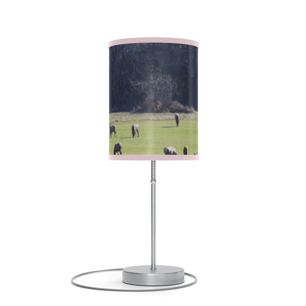 Modern Farm Animal Print Table Lamp Design