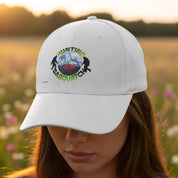 Hunting Sasquatch Distressed Vintage Style Cap product