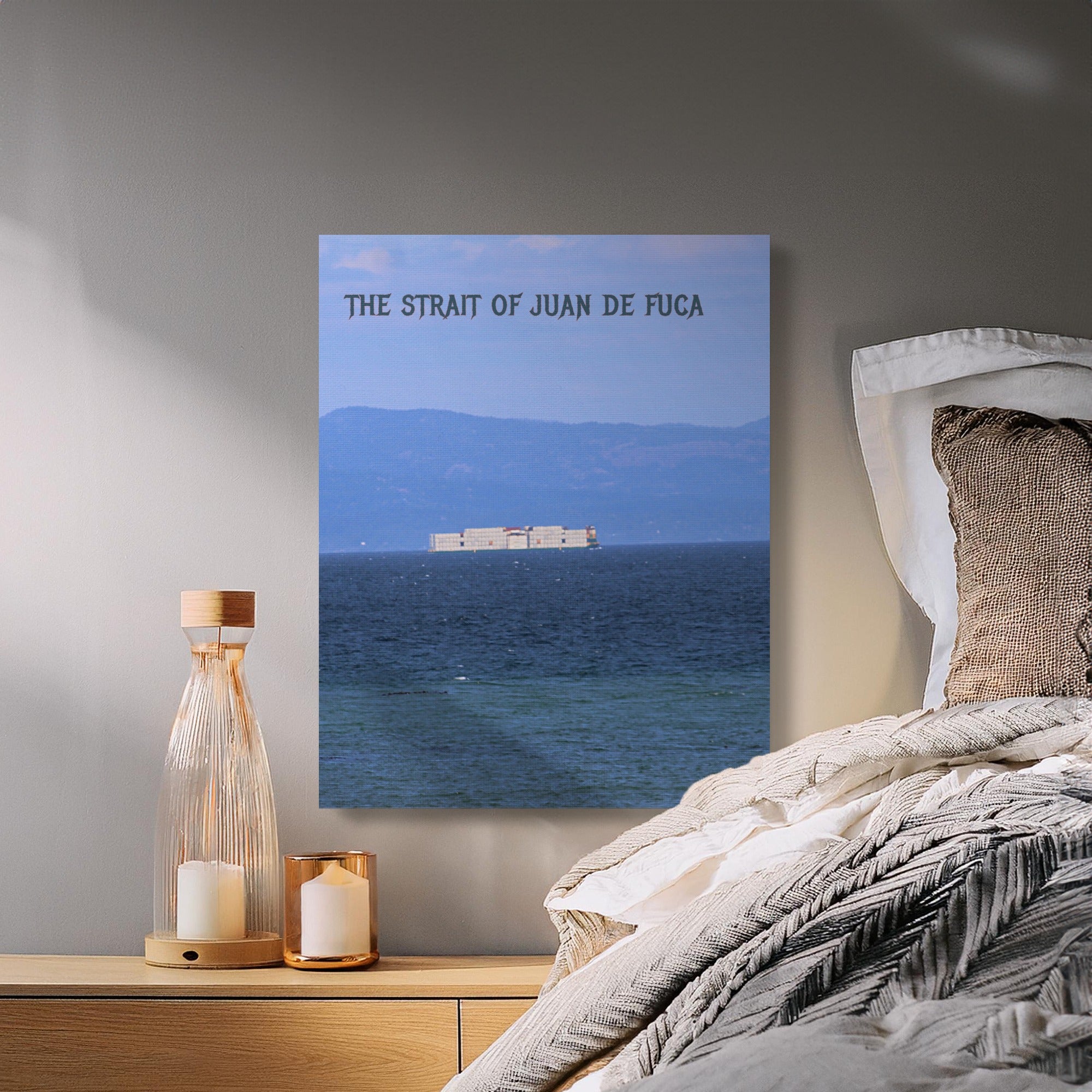 Serene Coastal View of Strait of Juan de Fuca product