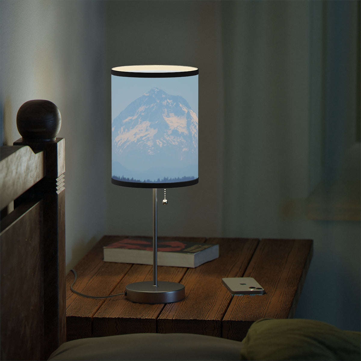 Scenic Mountain Night Light Decorative Table Lamp