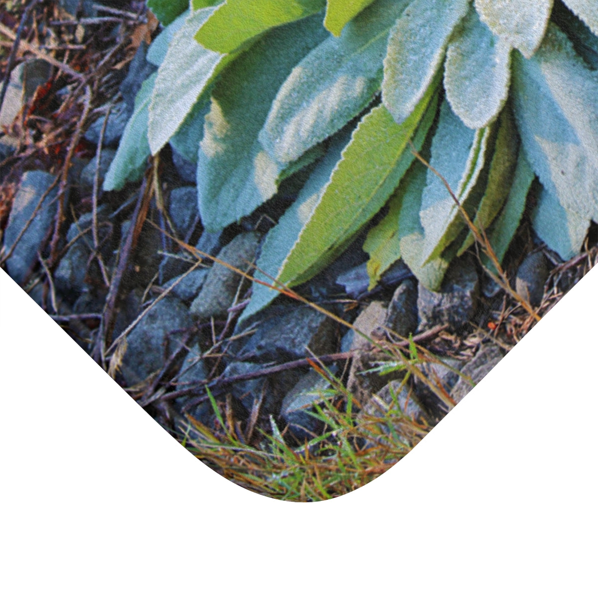 Botanical Garden with Foliage Print Mouse Pad