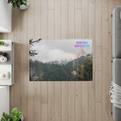 Hunting Sasquatch Forest Scene Area Rug Product