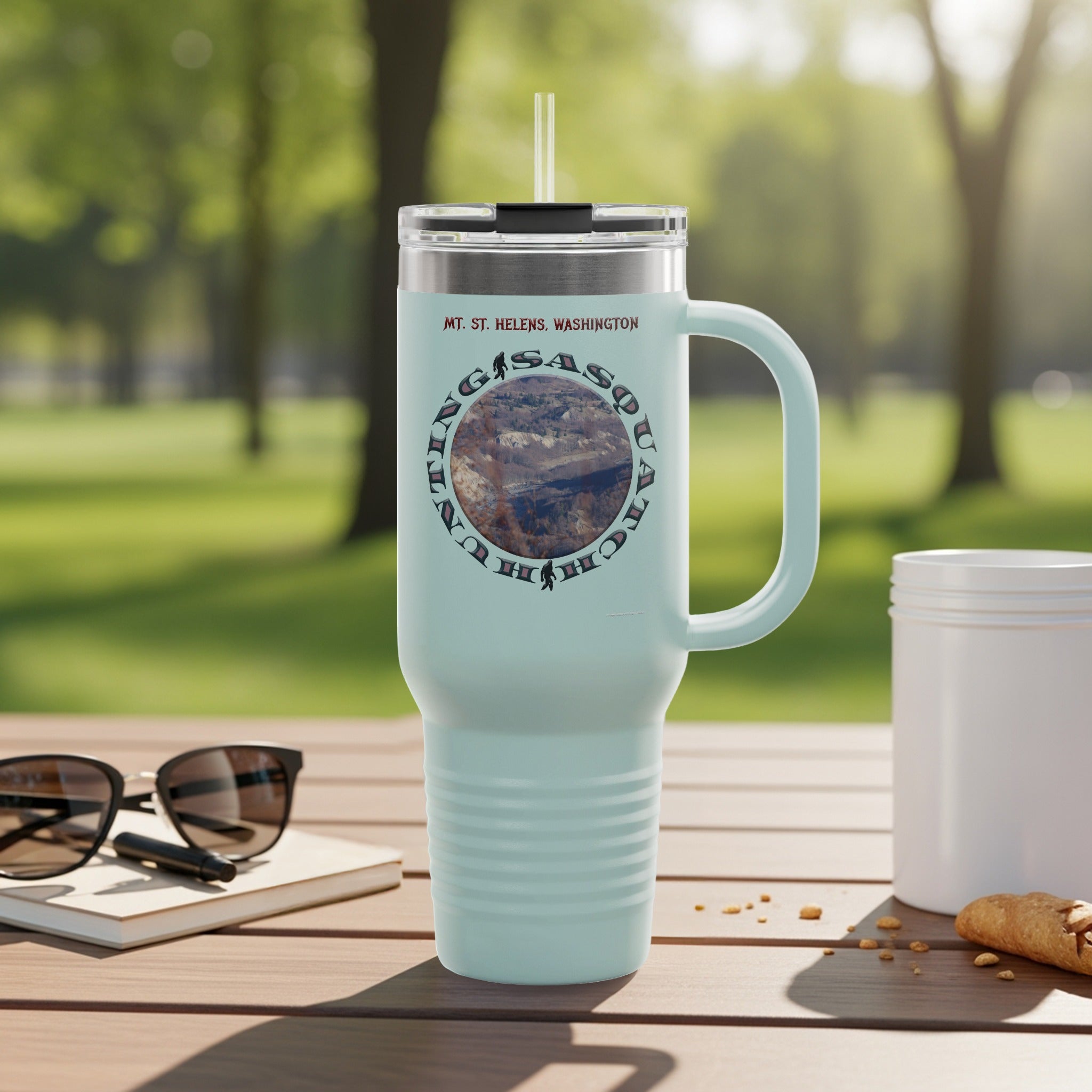 Sasquatch Hunting Mount St. Helens Tumbler product type