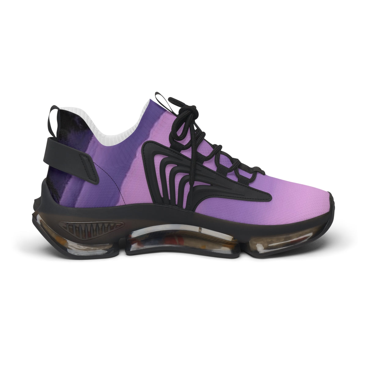 Stylish Athletic Purple Gradient Running Shoes