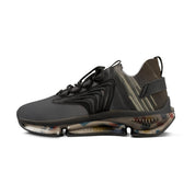 Trendsetting Black and Multicolor Athletic Sneakers