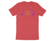 Hunting Sasquatch Graphic Print Red T-shirt Product