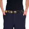 Stylish Yellow and Black Pattern Belt for All Outfits