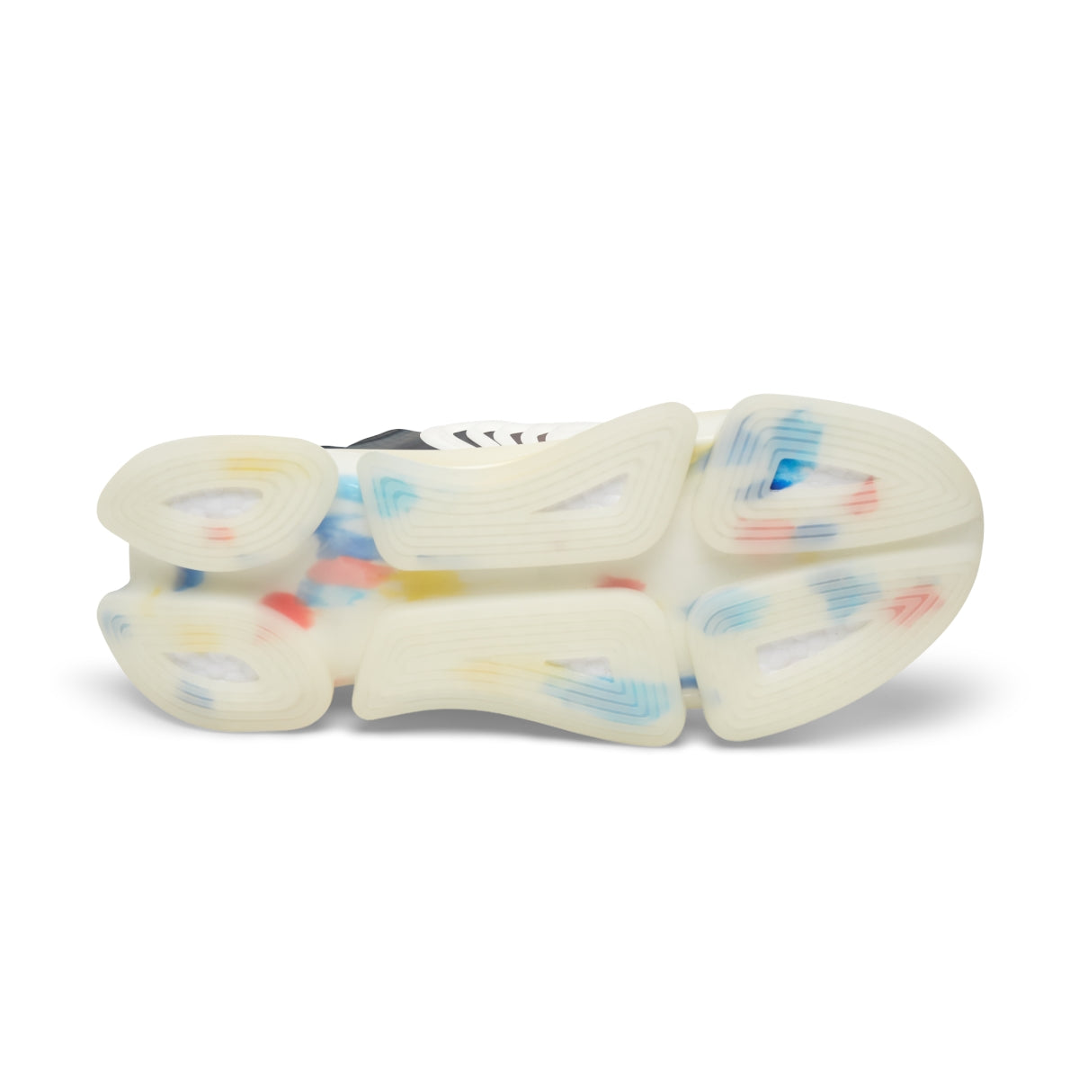 Unique Colorful Pattern Sole Footwear Design