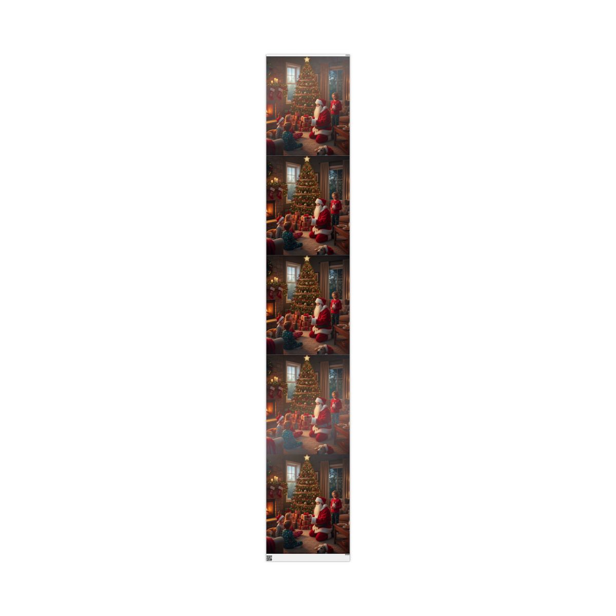 Festive Christmas Scenes with Santa Claus decor