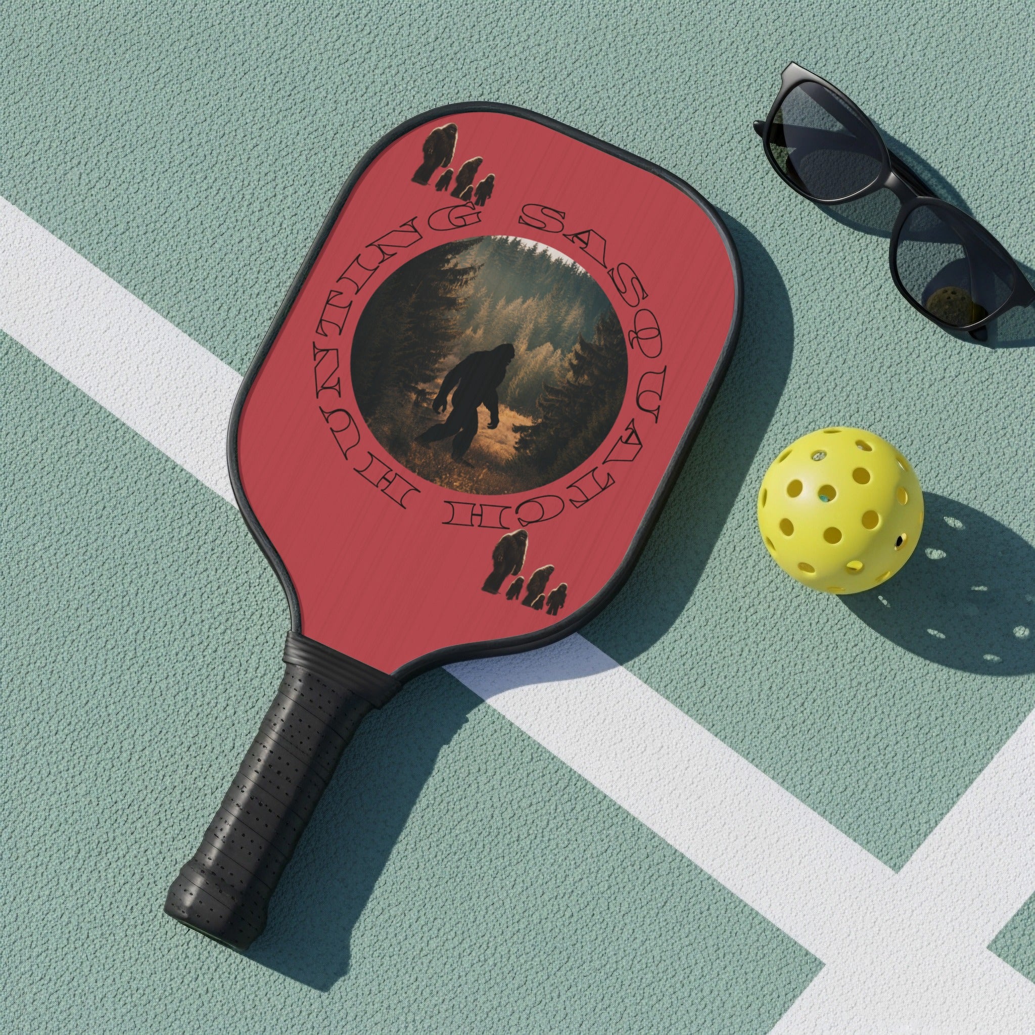 Bigfoot Sasquatch Hunting Pickleball Paddle product