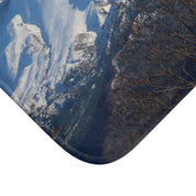 Snowy Mountain Range with Scenic View Wall Art
