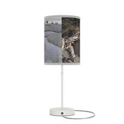 Riverbank and Driftwood Scenic Art Lamp