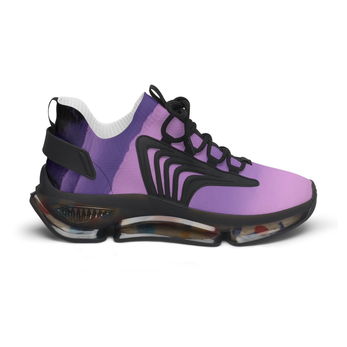 Stylish Breathable Lightweight Purple Athletic Sneakers