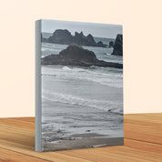 Coastal Seascape with Rugged Rocks Canvas Product