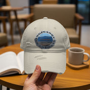 Mountains Are Calling Distressed Dad Cap product
