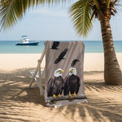 Majestic Eagles Scenic Beach Towel Spa Bath Product