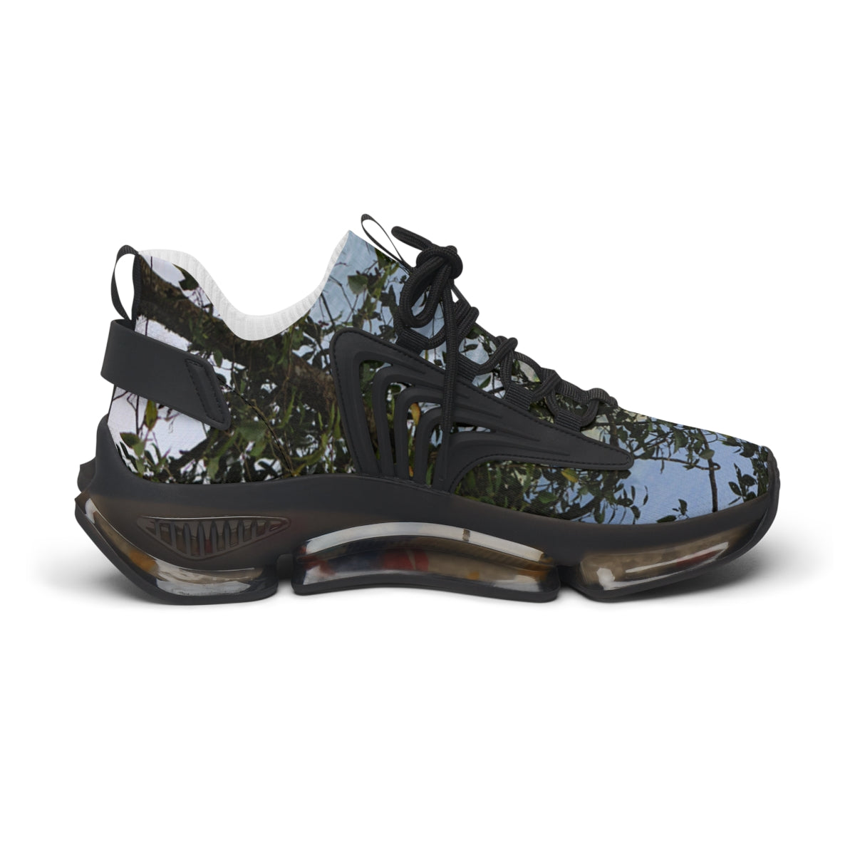 Trendy Black and Blue Athletic Sneaker Product