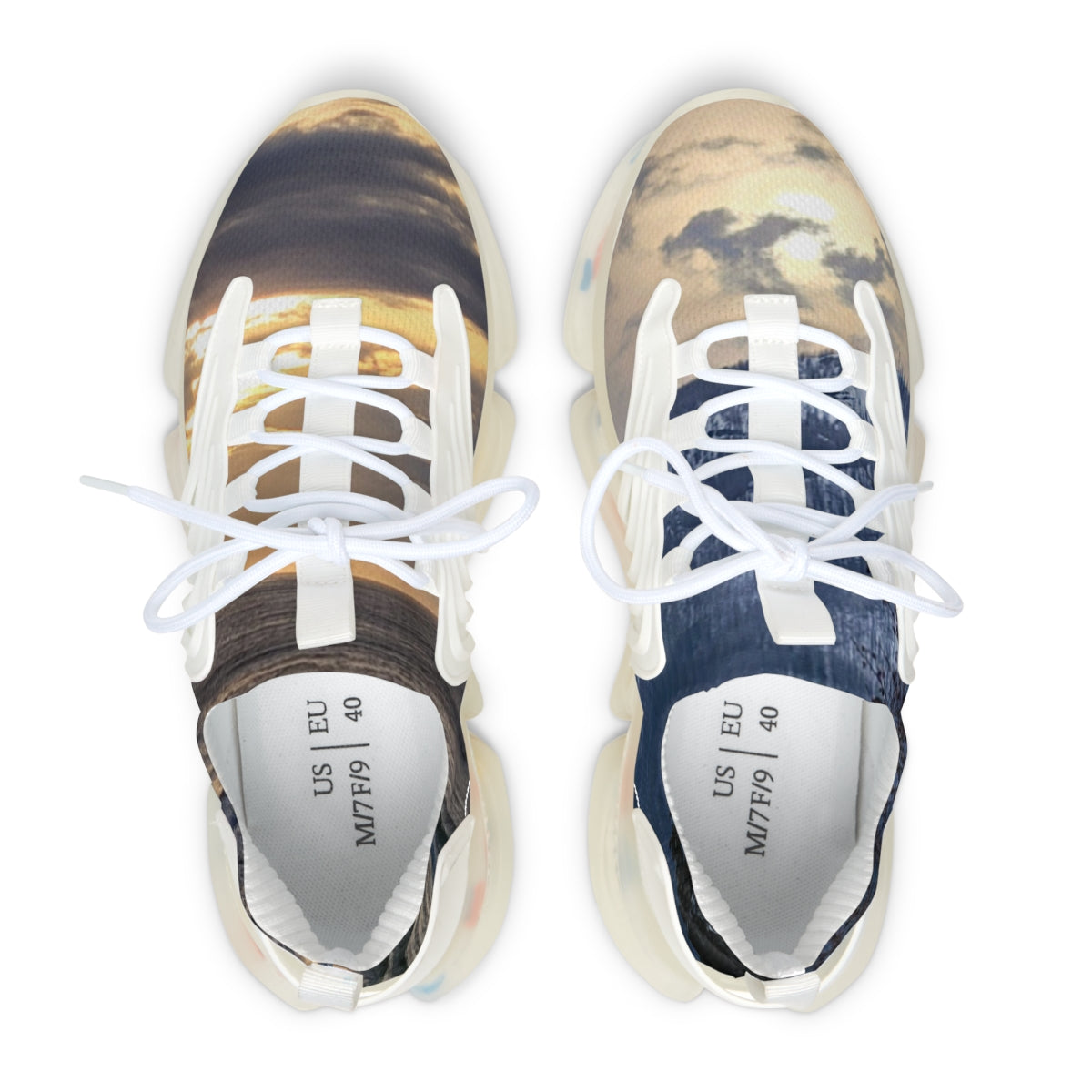 Unique art inspired sneaker design men's shoes