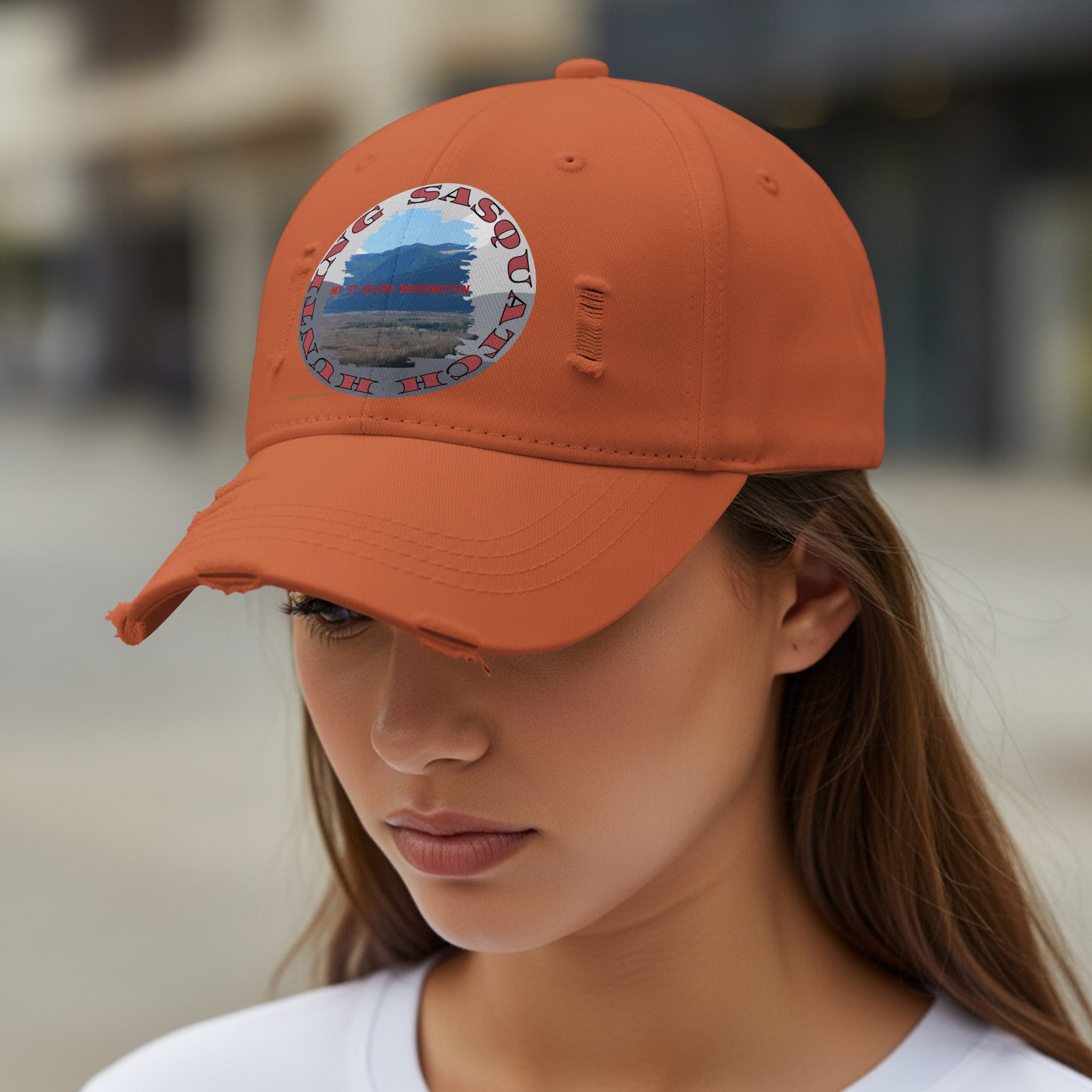 Hunting Sasquatch Youth Embroidered Baseball Cap product type