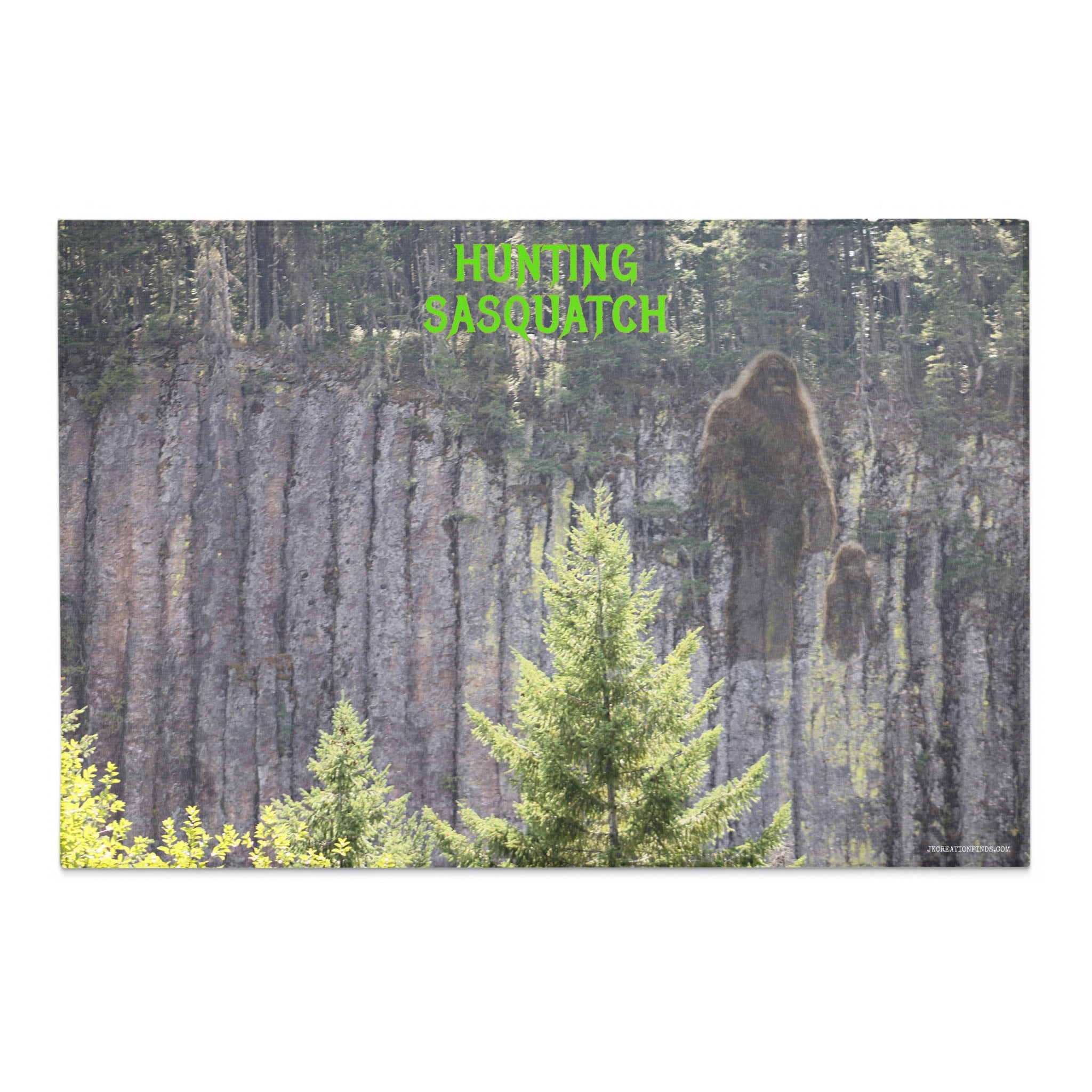 Hunting Sasquatch Scenic Wall Art product