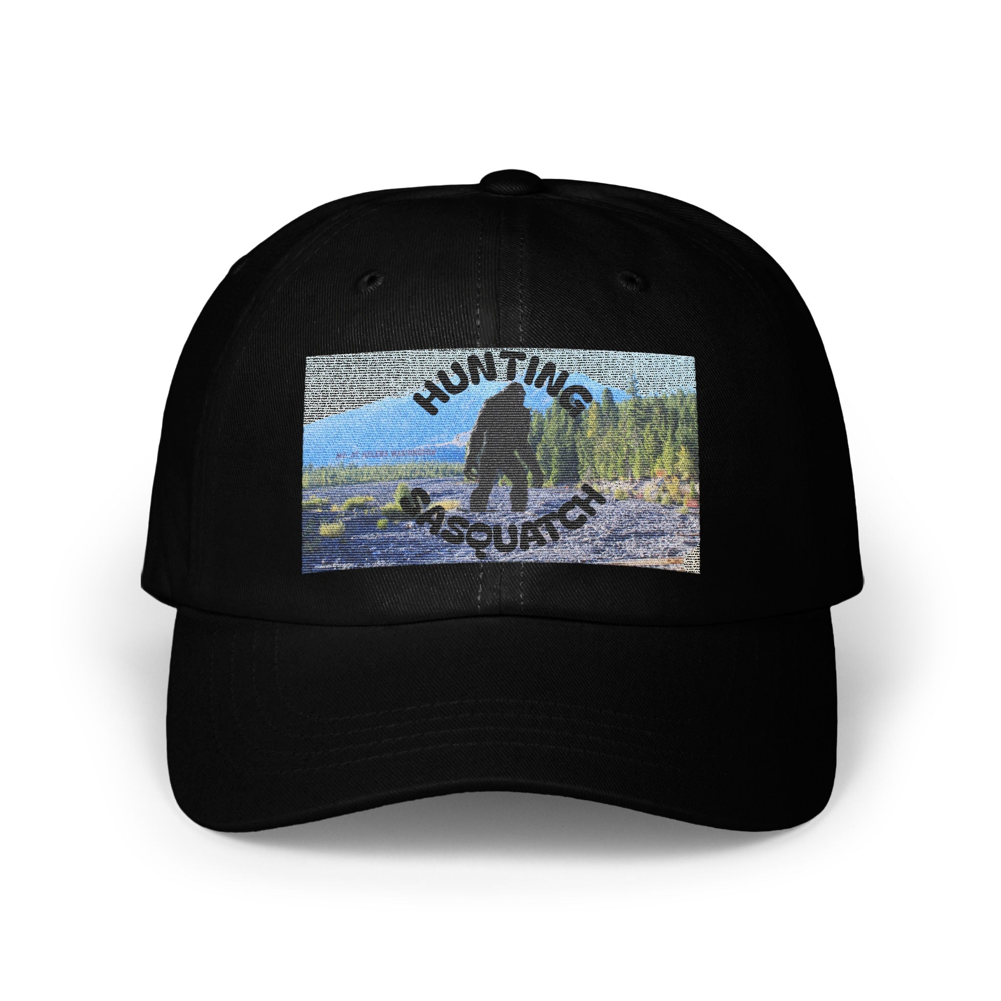 Hunting Sasquatch Embroidered Dad Hat product