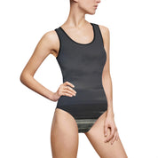 Dark Cloudy Evening Design One-Piece Swimsuit