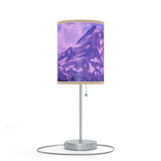 Majestic Mountain Scene Illuminated Lamp Product