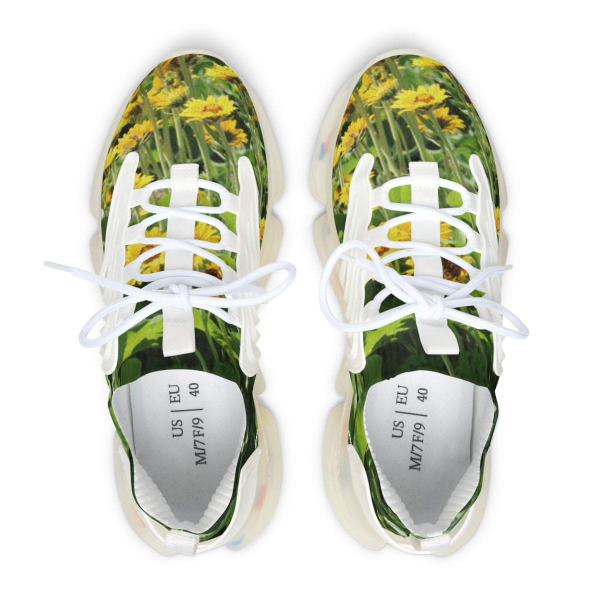Botanical Garden Floral Pattern Fashion Sneakers
