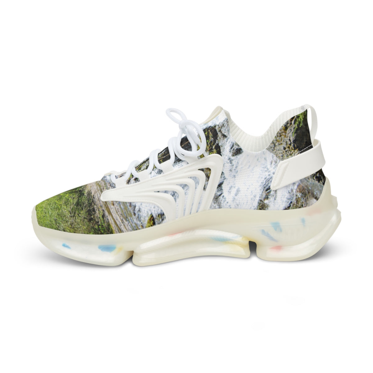 Nature-Inspired Athletic Sneakers Clearest Color Patterns
