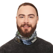 Scenic Nature Print Neck Gaiter for Outdoor Adventures