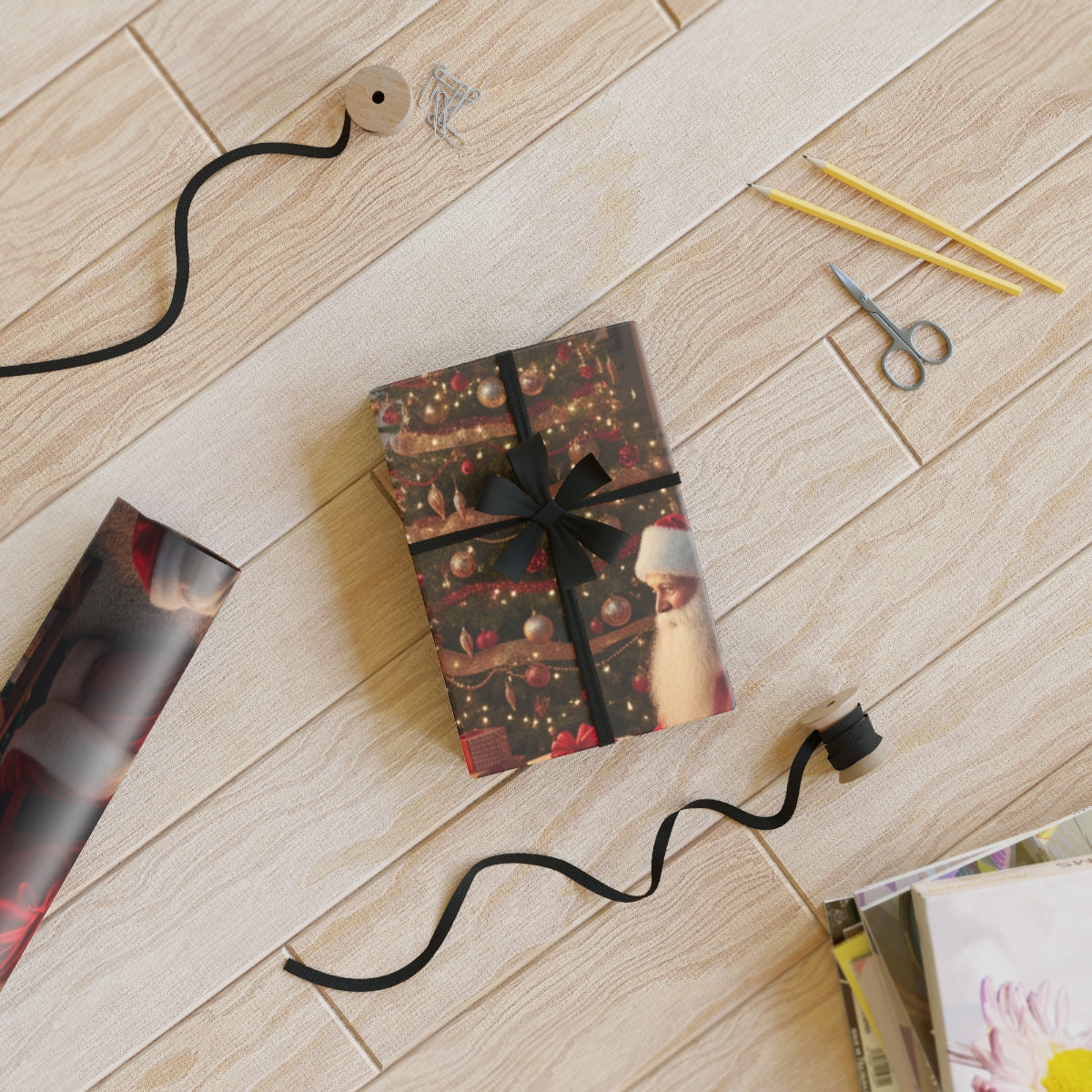 Christmas Tree Gift Wrap for Festive Celebrations