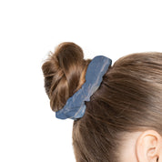 Stylish Dark Blue Scrunchie for Hair Accessory