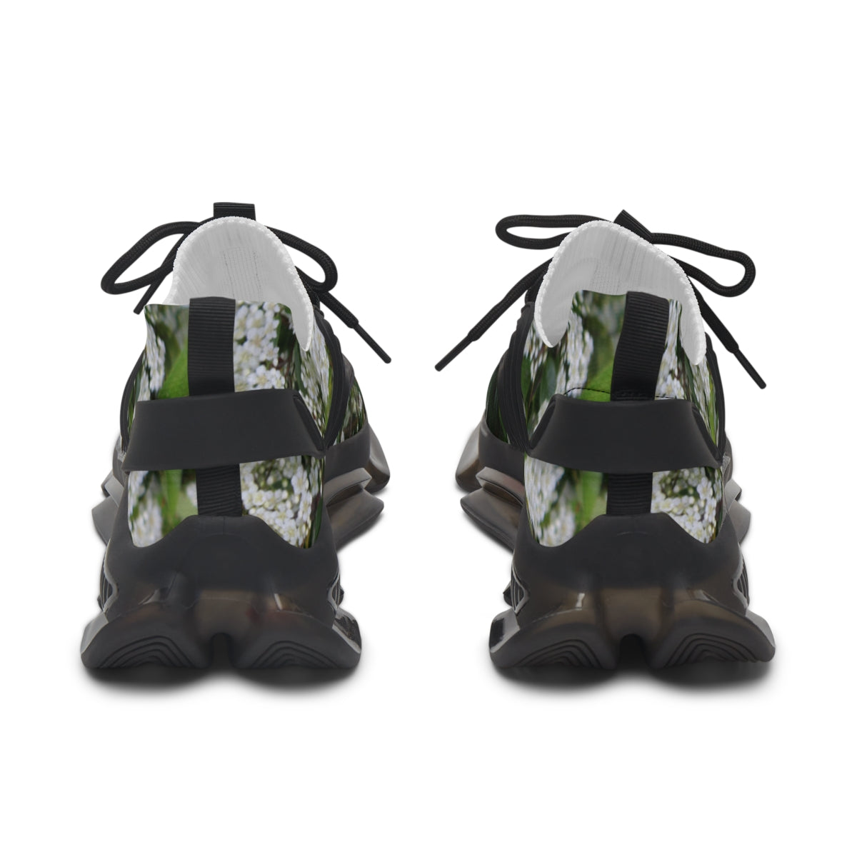 Unique Designer Sneakers with Floral Pattern