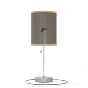 Modern cylindrical lampshade with bird design