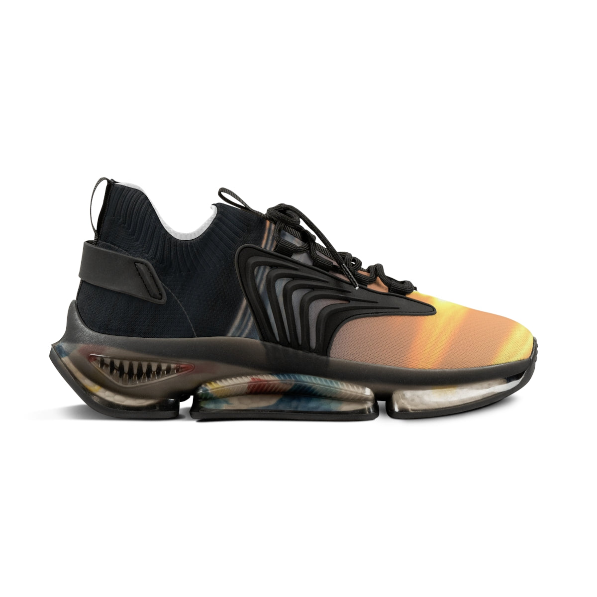 Sunset Gradient Stylish Athletic Footwear for Men
