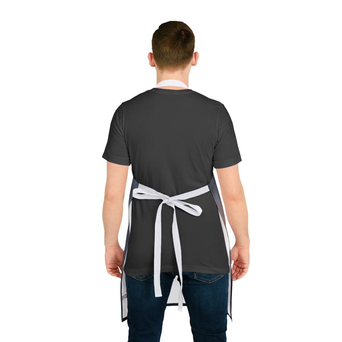 Stylish Cooking Apron with Adjustable Waist Ties Product