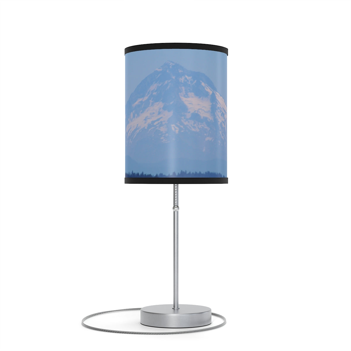 Breathtaking Mountain Landscape Table Lamp Product
