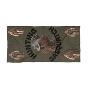 Sasquatch Hunting Towel Unique Outdoor Adventure product