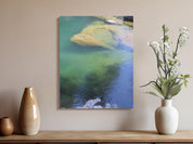 A Beautiful Photograph of a Serene River Scene product