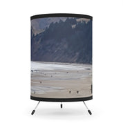 Coastal Landscape Scene Round Lampshade Decor