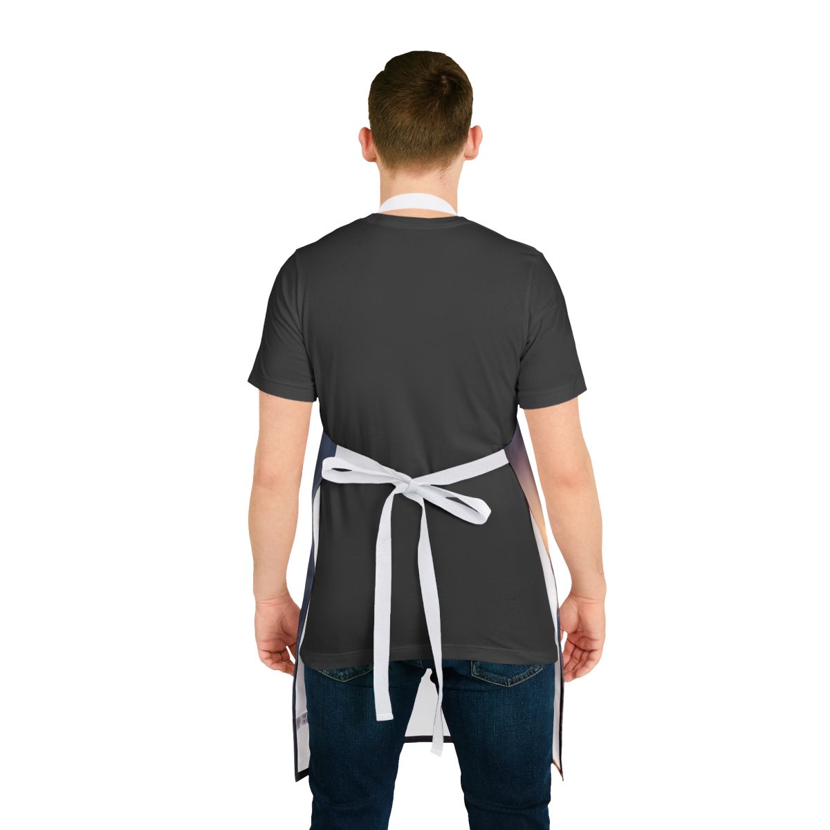 Adjustable Ties Classic Black Apron for Chefs and Bakers