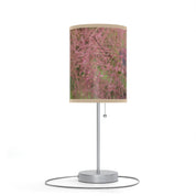 Beautiful Pink Floral Patterned Table Lamp Product
