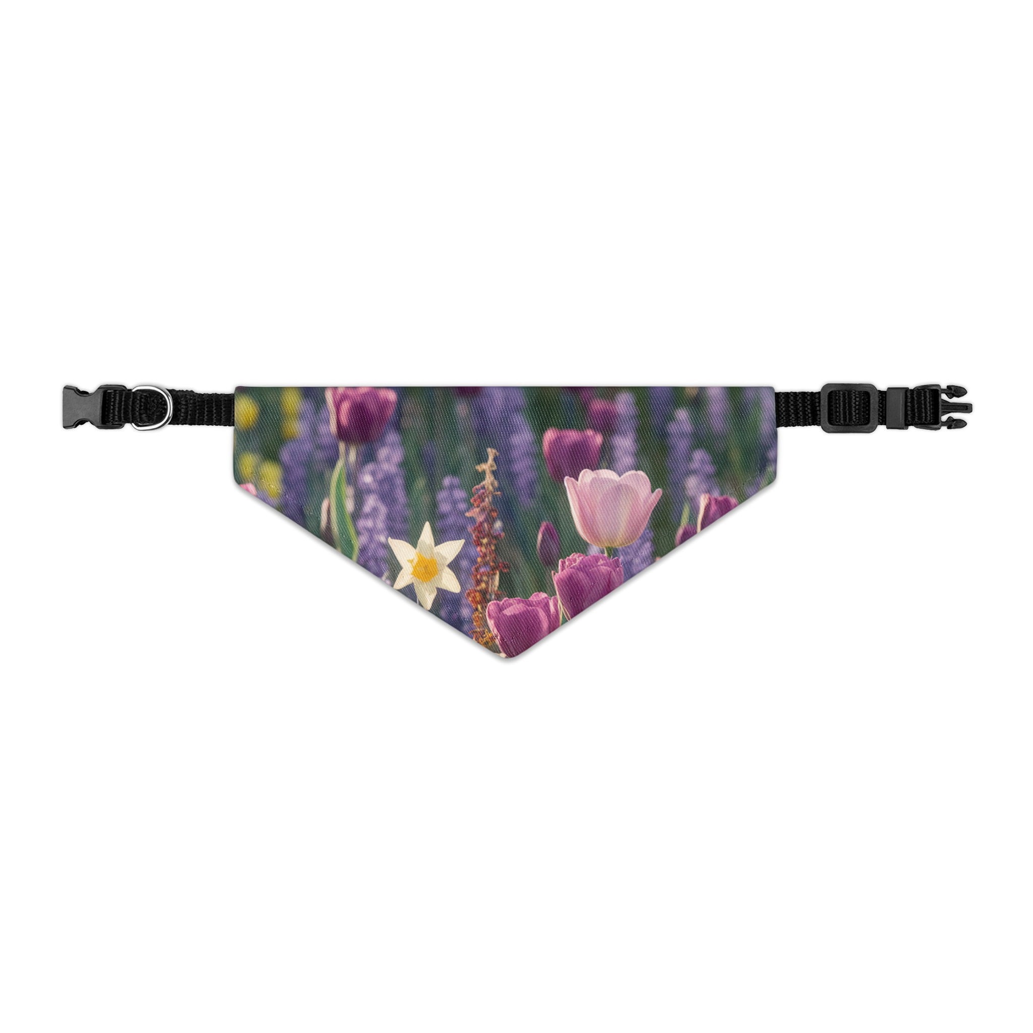 Spring Garden Floral Design Pet Bandana product