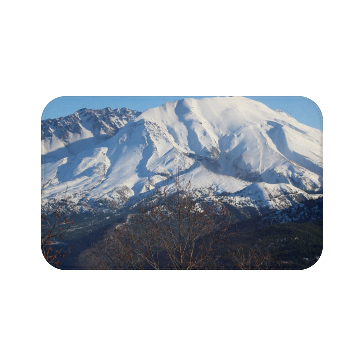 Snow Capped Mountain Range Landscaping Art Print
