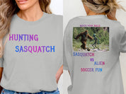 Hunting Sasquatch Watch Your Balls Soccer Fun Shirt