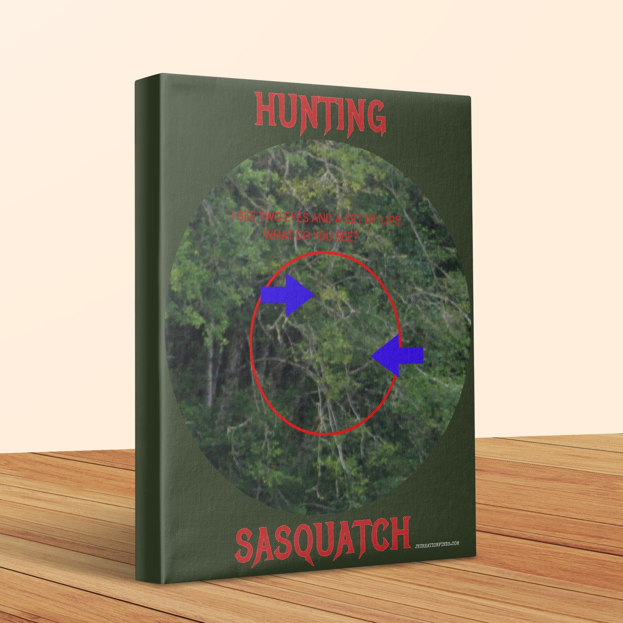Hunting Sasquatch Wall Art Forest Adventure product